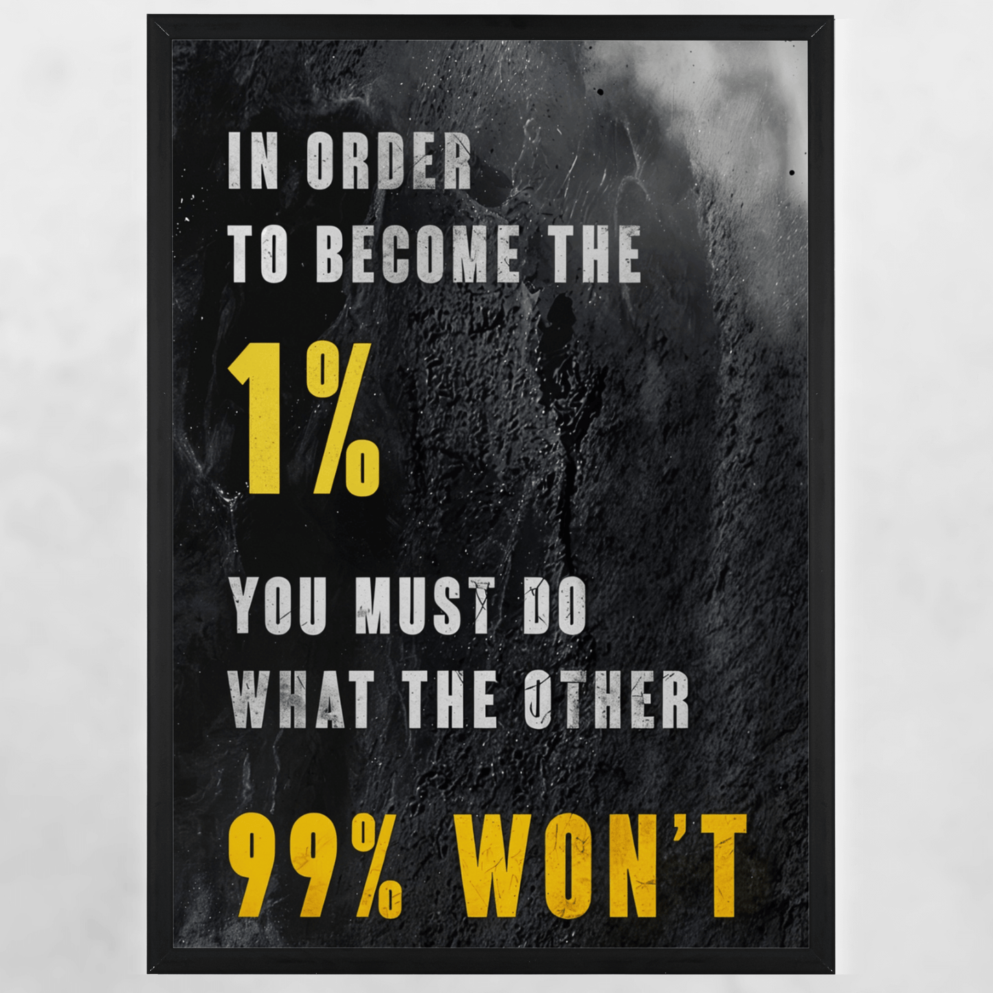 Become the 1% Canvas Art