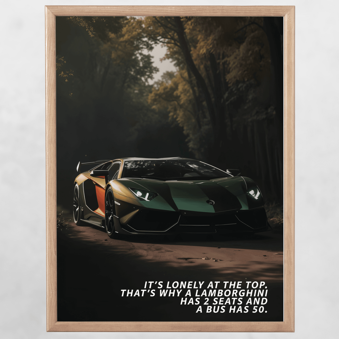 Lonely At The Top Canvas Art