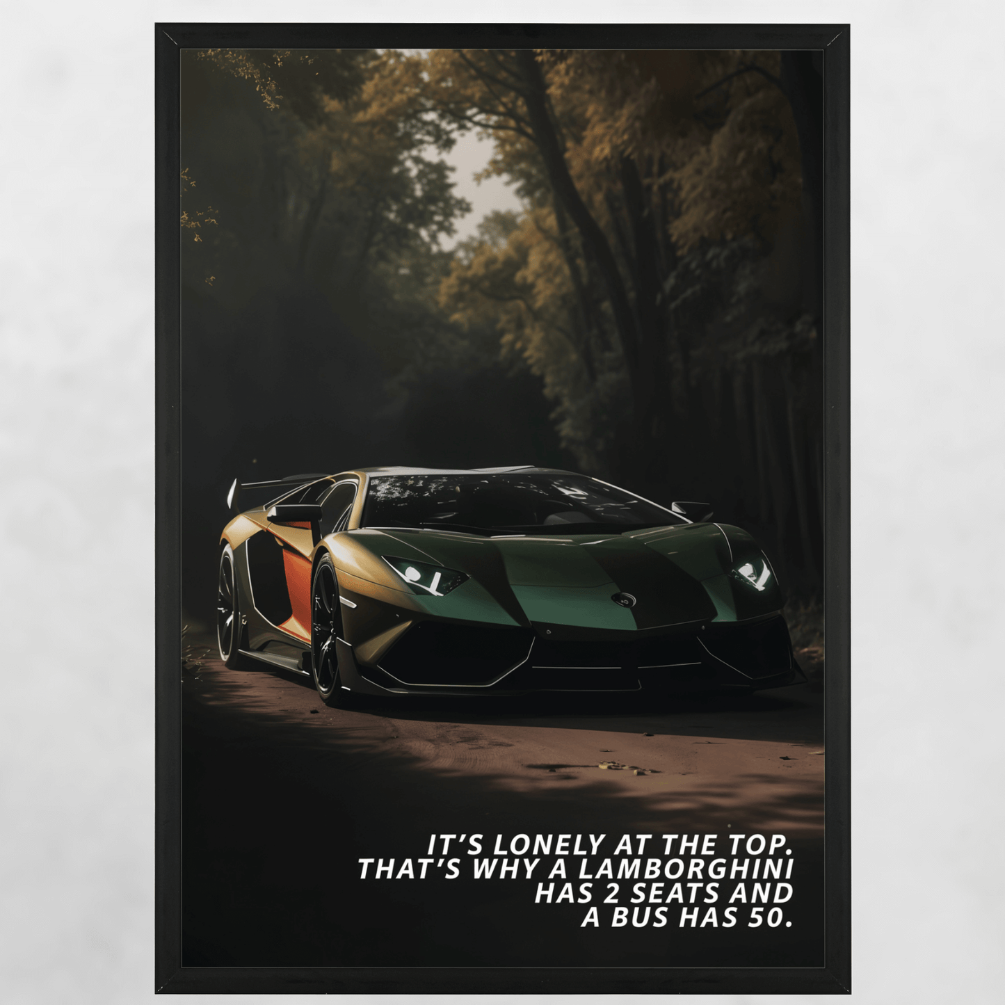Lonely At The Top Canvas Art