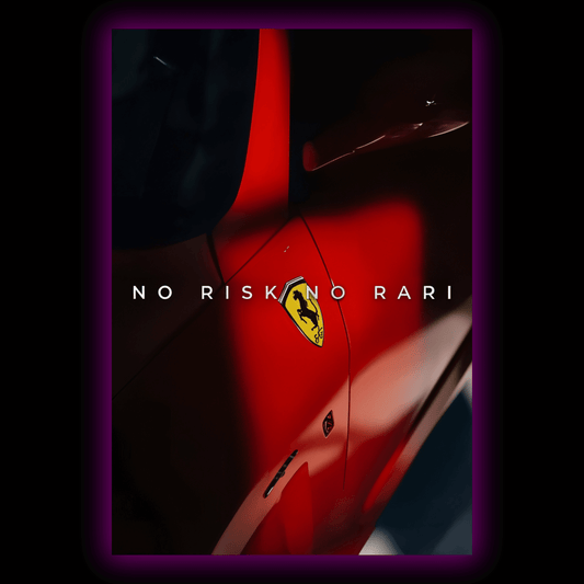 No Risk No Rari Canvas Art