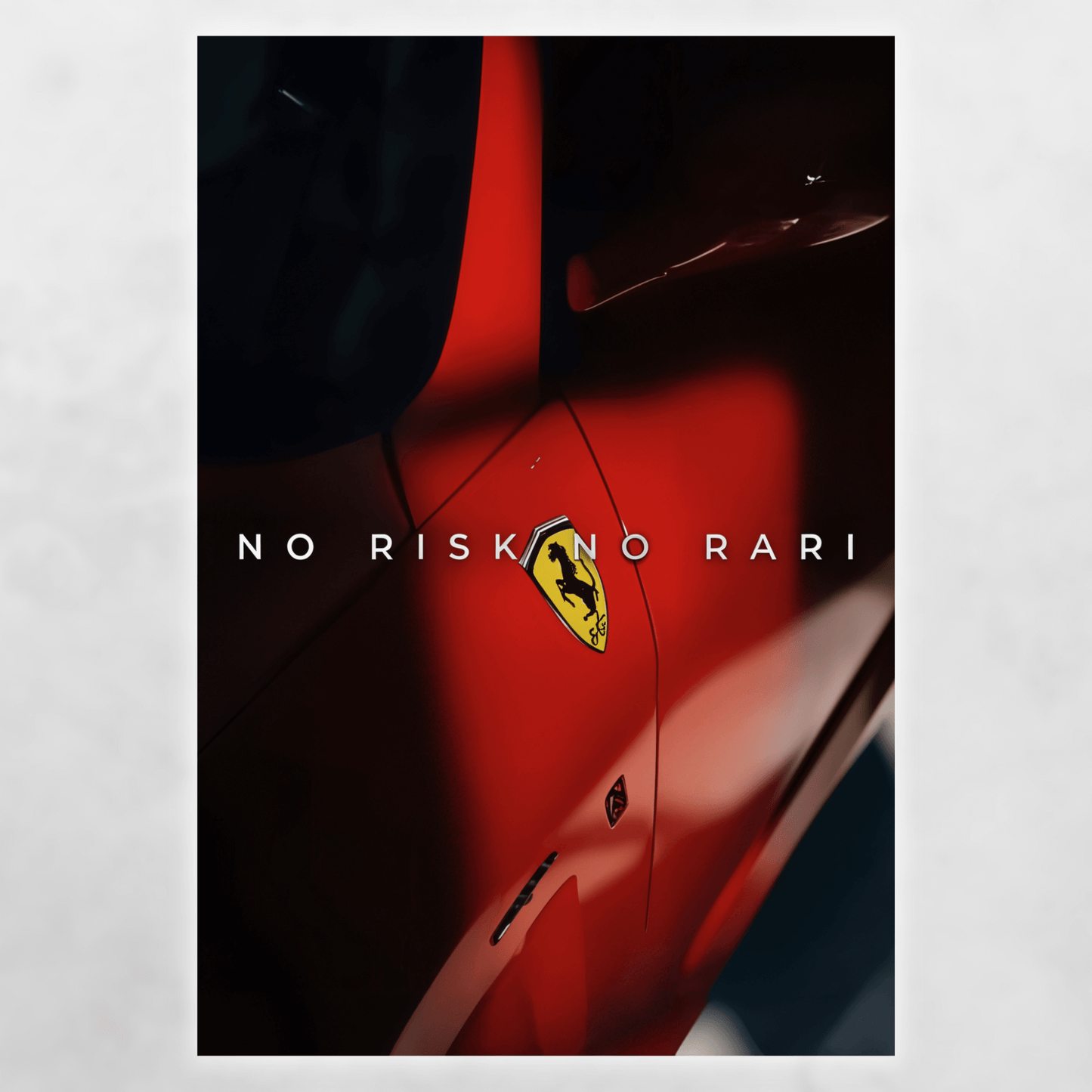 No Risk No Rari Canvas Art