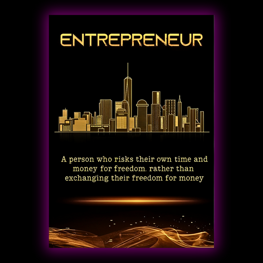 ENTREPRENEUR Canvas Art